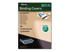 FELLOWES Earth Series Covers Clear Polypropylene 200GSM A4