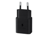 SAMSUNG 15W Adapter UCB-C port without cable Black