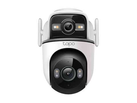 TP-LINK Caméra de sécurité extérieure à double objectif panoramique/inclinable TC47 UE SSC373D + SC3336P + SC3336P + ATBM6062-CU