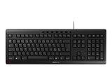 CHERRY Stream Keyboard Keyboard 105+10 keys USB black (PN)