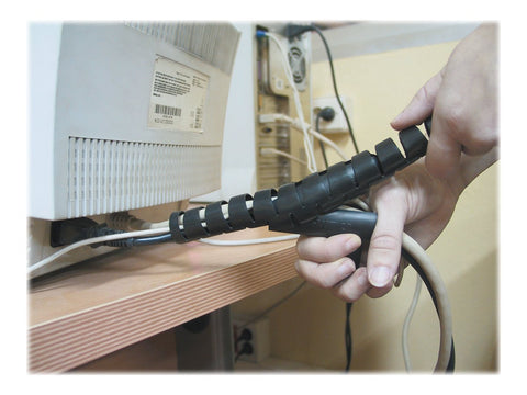 FELLOWES CableZip™ - Rassembleur de câbles - Noir