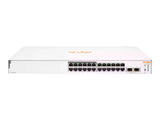 HPE Networking Instant On 1830 24G 12p Class4 PoE 2SFP 195W Switch Commutateur intelligent 12 x 10/100/1000 + 12 x10/100/1000 PoE+