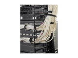 APC ValueLine Vertical Cable Manag 2 and 4 Post Racks 84p H X 12inch W Double-Sided with Doors