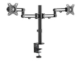 EATON TRIPPLITE Dual-Monitor Flex-Arm Desktop Clamp for 13p to 27p Displays
