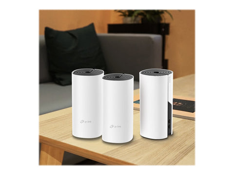 TP-LINK AC1200 Whole-Home Mesh Wi-Fi System Qualcomm CPU 867Mbps at 5GHz+300Mbps at 2.4GHz 2 Gigabit Ports 2 internal antennas