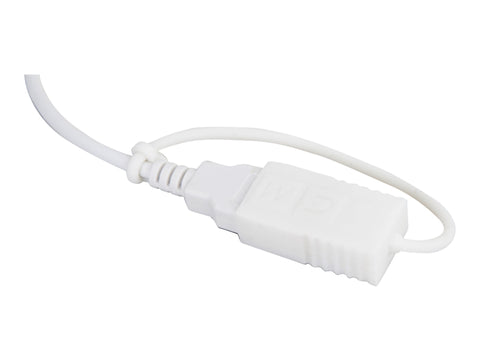 URBAN FACTORY USB wired keyboard ABS silicone White Antimicrobial treatment QWERTY