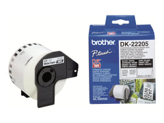 BROTHER P-TOUCH DK-22205 continue length  papier 62mm x 30.48m