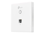 TP-LINK 300Mbps Wireless N Wall-Plate Access Point Qualcomm 300Mbps at 2.4GHz 802.11b/g/n 1 10/100Mbps LAN 802.3af PoE Supported Cen