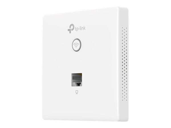TP-LINK 300Mbps Wireless N Wall-Plate Access Point Qualcomm 300Mbps at 2.4GHz 802.11b/g/n 1 10/100Mbps LAN 802.3af PoE Supported Cen