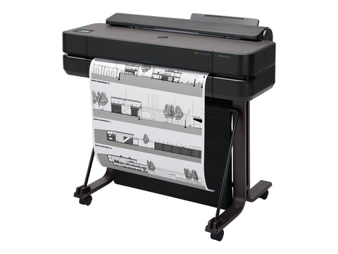 HP DesignJet T650 24p LFP 2025 Colour Ink-Jet Roll A1 61.0cmx91.4 m 2400x1200dpi 0.43 min/page USB LAN Wi-Fi Cutter