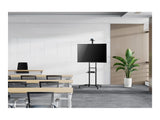 NEOMOUNTS FL50-550BL1 Support au sol mobile pour écran 37-70p - étagère multimédia et support caméra inclus