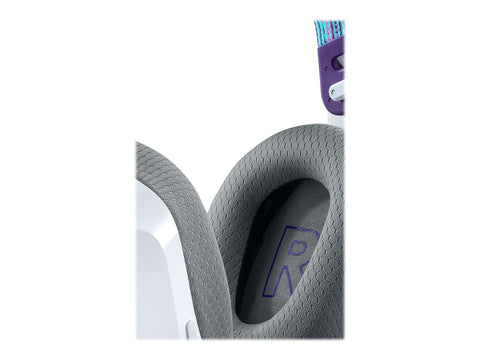 LOGITECH G G733 LIGHTSPEED Wireless RGB Gaming Headset Headset full size 2.4 GHz wireless white