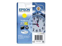 EPSON 1LB 27XL ink cartridge yellow high capacity 10.4ml 1.100 pages 1-pack RF-AM blister - DURABrite ultra ink w/s