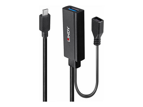 LINDY 5m USB 3.2 Gen 1 C/A Active Extension
