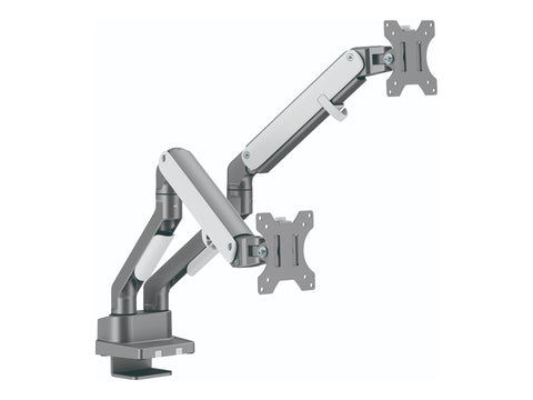 URBAN FACTORY Flexee Dual Dual Spring Monitor Arm - White