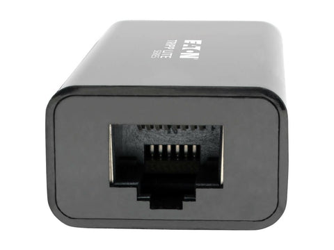 EATON TRIPPLITE USB-C to Gigabit Network Adapter with Thunderbolt 3 Compatibility Black