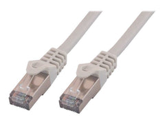 MCL Cordon Eco Cat 6 RJ45 F/UTP 0.3m Gris