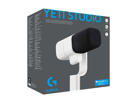 LOGITECH G Yeti Studio Microphone white