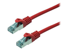 MCL FTP6-1M/R - Câble CAT 6 RJ45 F/UTP - 1m Rouge