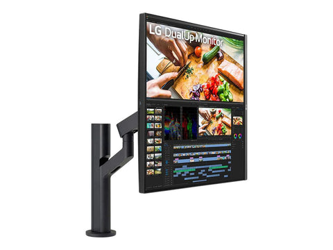 LG 28MQ780-B ergo Écran LED - 28"-  2560 x 2880 SDQHD @ 60 Hz - Nano IPS - 300 cd/m² - 1000:1 - HDR10 - 5 ms - 2xHDMI,DP, USB-C, HP