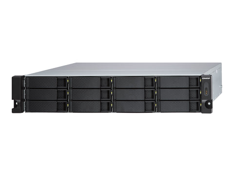 QNAP TL-R1200S-RP 12-bay 2U rackmount SATA JBOD expansion unit redundant PSU