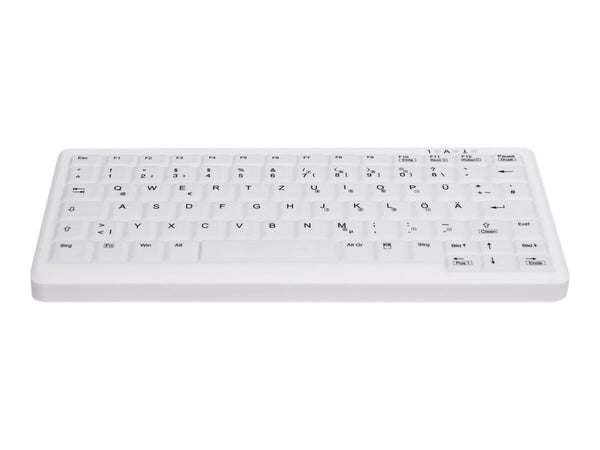 CHERRY AK-C4110F-US-W/FR Wired keyboard compact without numpad waterproof IP68 USB white (FR)
