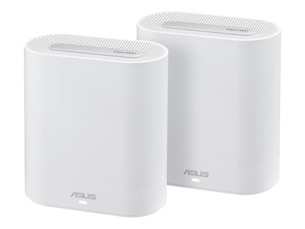 ASUS Tri-Band WiFi 6 Mesh WiFi System suitable for all businesses 2 pack white