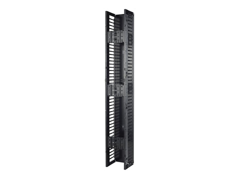 APC Valueline Vertical Cable Manager for 2 and 4 Post Racks 84p X 12p Single-Sided with Door