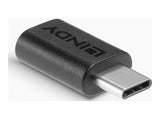 LINDY USB 3.2 Type C to C Adapter USB Type C Female to C Male