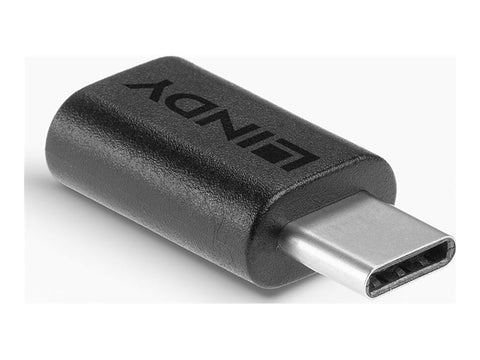 LINDY USB 3.2 Type C to C Adapter USB Type C Female to C Male