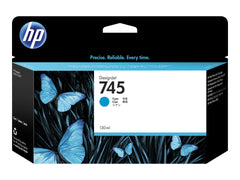 HP 745 original Ink cartridge F9J97A Cyan 130 ml