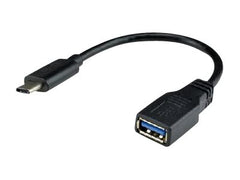 MCL Adaptateur USB 3.1 type C mâle / USB type A femelle - 17cm   (P)