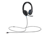 LOGITECH USB Headset H540 Headset on-ear wired