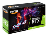 INNO3D GeForce RTX 3050 Twin X2 6Go GDDR6 1xDP 1xHDMI 1xDVI