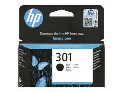 HP 301 original Ink cartridge CH561EE 310 black standard capacity 3ml 190 pages 1-pack Blister multi tag