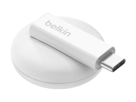 BELKIN BOOST CHARGE Apple Watch Fast Charge Dongle White