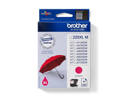 BROTHER LC-225XL cartouche dencre magenta haute capacité 1200 pages pack de 1