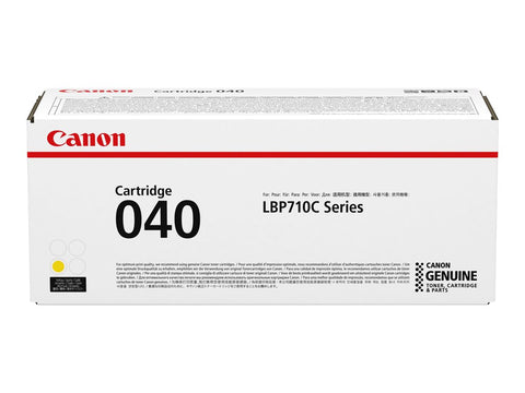 CANON 040Y toner yellow standard capacity yield 5.400