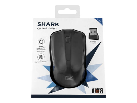 TNB SHARK Rf10 1000Dpi 2.4Ghz Wireless Optical Mouse Automatic Connection Usb Receiver Rf 2.4Ghz Range Up To 10M