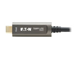EATON TRIPPLITE USB-C AOC Cable M/M - USB 3.2 Gen 2 10 Gbps Plenum-Rated Fiber Active Optical Cable - Black 10m