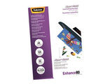FELLOWES Pochettes SuperQuick brillantes A4 80 microns - Pack de 100