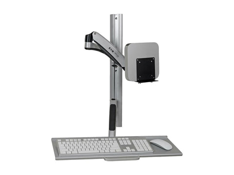 EATON TRIPPLITE Adjustable-Height Wall-Mount Sit-Stand Workstation Single-Display