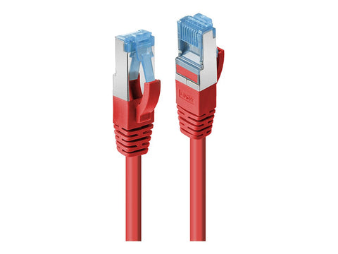 LINDY Cat.6A S/FTP LSOH Red 0.3m Patch Cable