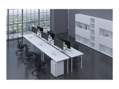 NEOMOUNTS NM-D775WHITEPLUS Support décran à fixer 10-49p - ressort à gaz - Topfix - arrêt 180