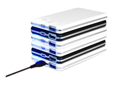 URBAN FACTORY Lot de deux batteries: blanc et noir