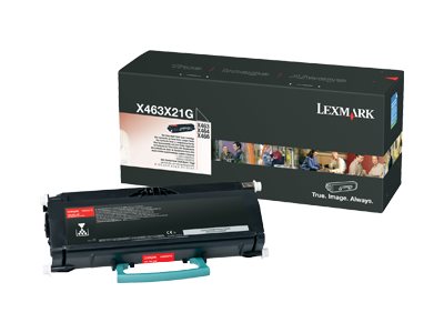 LEXMARK X463, X464, X466 cartouche de toner noir rendement très élevé 15.000 pages pack de 1