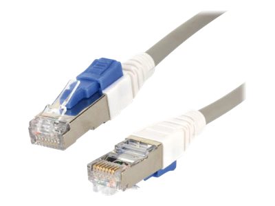 MCL CAT6A S/FTP LSZH Patch cable lockabled - 2m