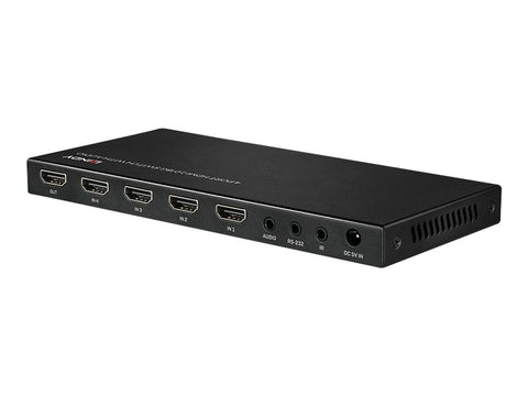 LINDY 4 Port HDMI 2.0 18G Switch with Audio