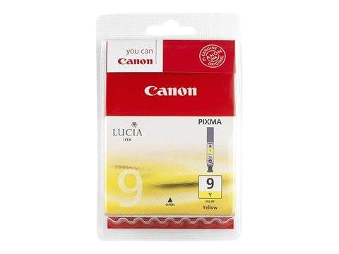 CANON PGI-9Y cartouche d encre jaune capacité standard 14ml 1.035 pages pack de 1