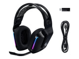 LOGITECH G G733 LIGHTSPEED Wireless RGB Gaming Headset Headset full size 2.4 GHz wireless black
